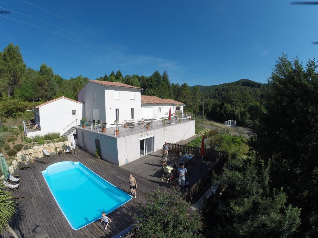 Face Au Gardon Bed & Breakfast Saint-Jean-du-Gard Exterior foto